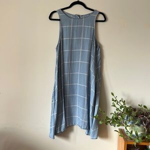 Denim Halter Dress